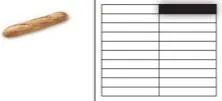 Grille standard inox tefloné 20 divisions ; 150 - 300gr ; 250x41mm DSG200210